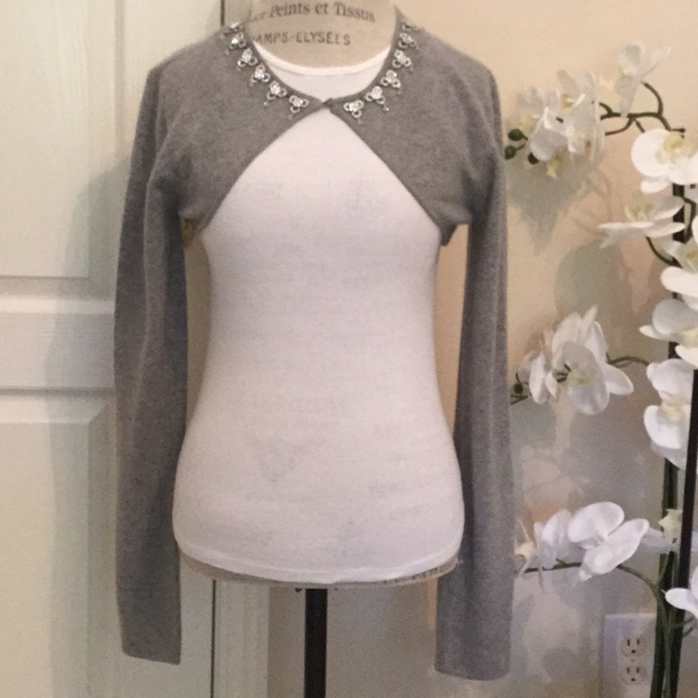 Robert Rodriguez lightweight cashmere shrug